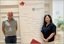 Foto Olaf Kapella und Professor Moon