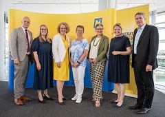 Univ.-Prof. Dr. Wolfgang Mazal, LRin Ulrike Königsberger-Ludwig,  LRin Christiane Teschl-Hofmeister, Andrea Richter, Hedwig Wölfl,  LRin Susanne Rosenkranz, Helmut Sax (v.l.n.r.)